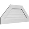 Ekena Millwork Octagonal Top Surface Mount PVC Gable Vent: Functional, w/ 3-1/2"W x 1"P Standard Frame, 42"W x 18"H GVPOT42X1801SF - alternate 4